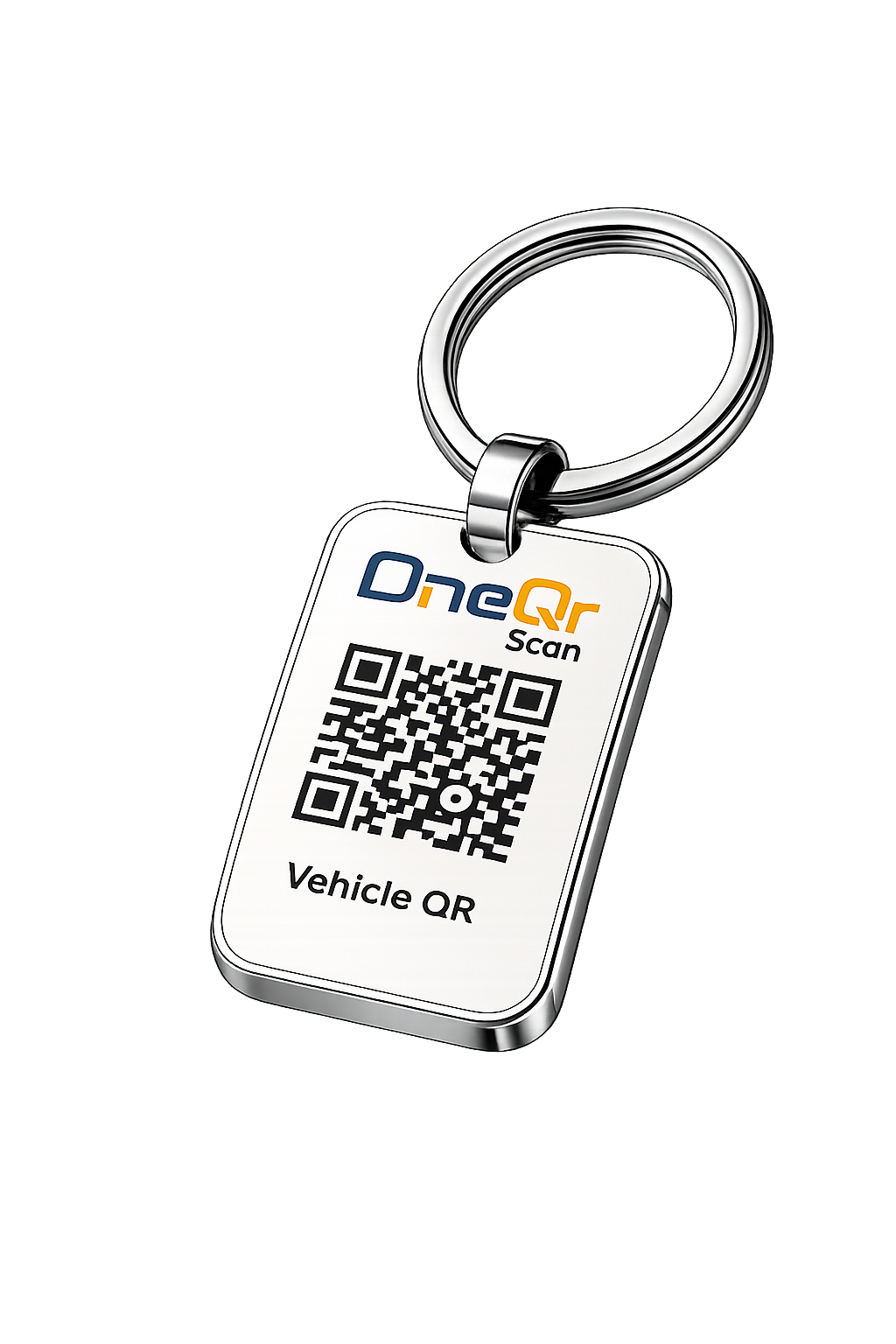 Vehicle QR Keychain Bottom