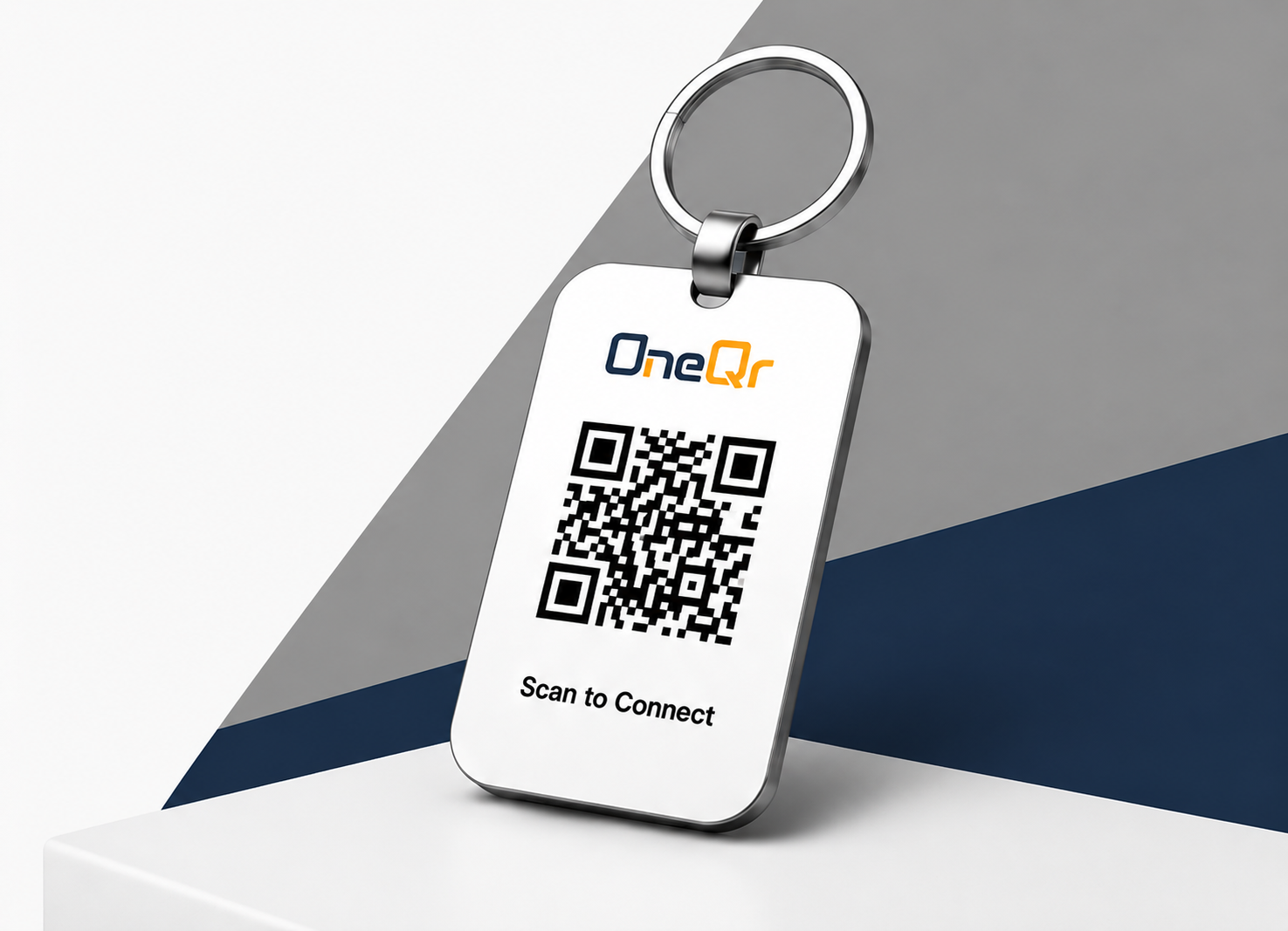 One QR Scan Contact QR Tag